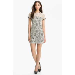 Diane von Furstenberg Barbie Lace Overlay Dress